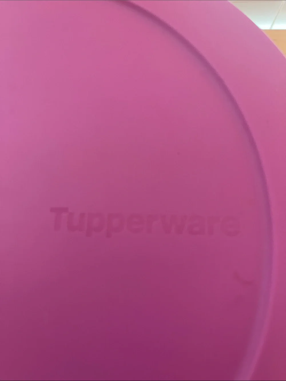 Tupperware Purple Airtight Mixing Bowl with Lid and Colander
